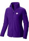 Main image for Womens K-State Wildcats Purple Columbia Give and Go II Fleece Light Weight Jacket