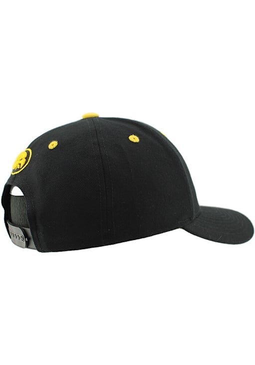 Iowa Hawkeyes Structured Competitor Adjustable Hat - Black