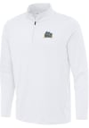 Main image for Mens Drexel Dragons White Antigua Reprocess Qtr Zip Pullover