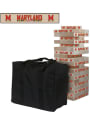Maryland Terrapins Giant Tumble Tower Tailgate Game