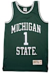 Main image for Mens Michigan State Spartans Green Homefield Throwback Basketball Jersey