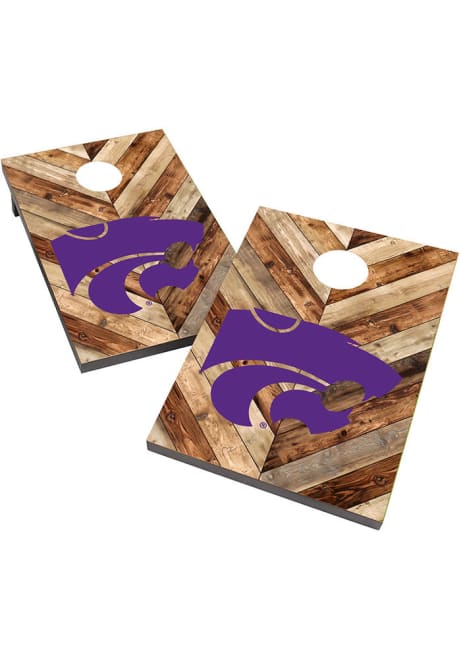 Brown K-State Wildcats 2x3 Corn Hole