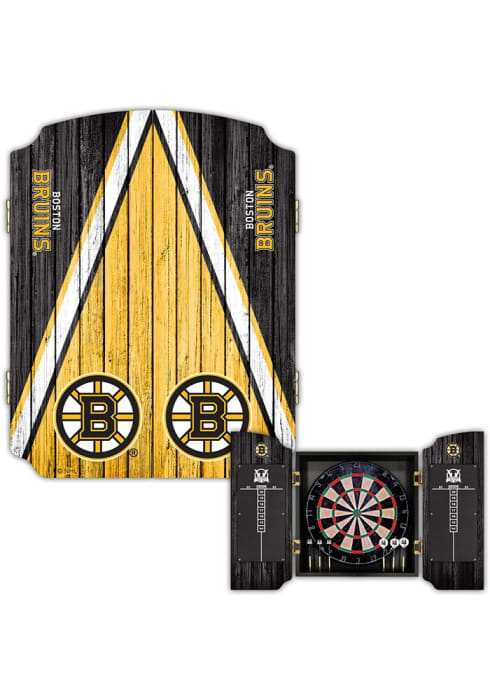 boston bruins dartboard