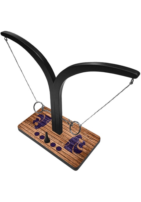 White K-State Wildcats Battle Hook and Ring Tailgate Game
