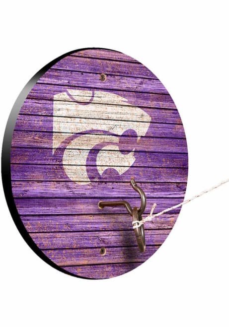 Purple K-State Wildcats Hook Ring Tailgate Game