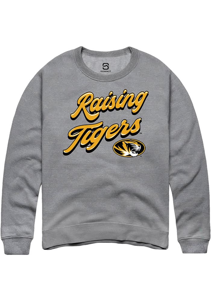 Summit Sportswear Missouri Tigers Mens GRAPHITE RAISING