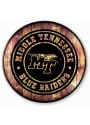 Middle Tennessee Blue Raiders Barrelhead Sign