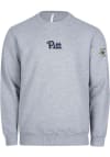 Main image for Mens Grey Pitt Panthers Golf Roc Victory Lights Chuncky Crew Two Hit Crew Sweatshirt