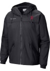 Main image for Mens Indiana Hoosiers Black Columbia Heat Seal Oroville Creek Medium Weight Jacket