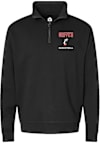 Main image for Rayvon Griffith Mens Rally Black Cincinnati Bearcats NIL Embroidered Qtr Zip Pullover