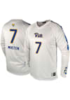 Main image for Izzy Masten Genuine Collective Mens White Pitt Panthers NIL Jersey