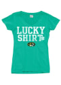 Missouri Tigers Juniors Green Lucky V-Neck
