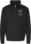 Main image for Jayden Perry Mens Rally Black Cincinnati Bearcats NIL Embroidered Qtr Zip Pullover