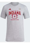 Main image for Indiana Hoosiers Grey Adidas College Football Playoff Pregame Tee Short Sleeve T Shirt