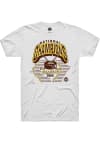 Main image for Mens White Western Michigan Broncos NIL 2025 National Champions Full Roster Player T Shirt