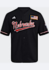 Main image for Mens Nebraska Cornhuskers Black Adidas Replica Jersey