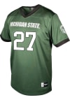 Main image for Makhi Frazier Genuine Collective Mens Green Michigan State Spartans NIL Football Jersey