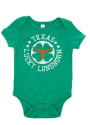 Texas Longhorns Baby Green St. Pat Circle One Piece