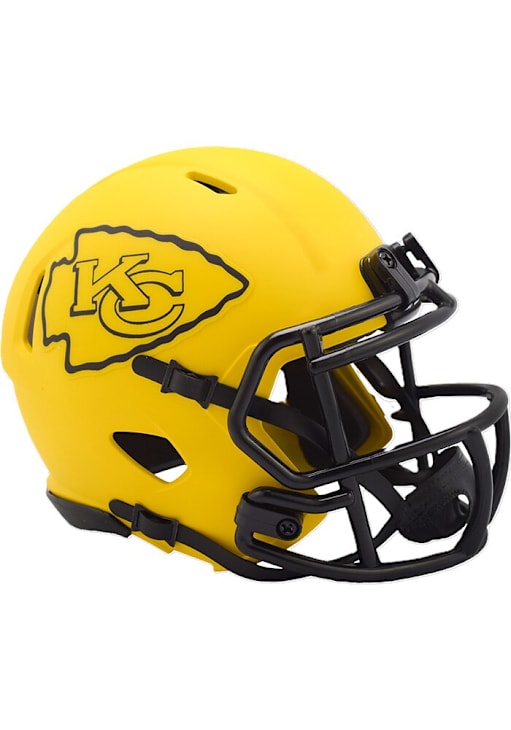 Kansas City Chiefs YELLOW Rave Speed Mini Helmet - 85600012