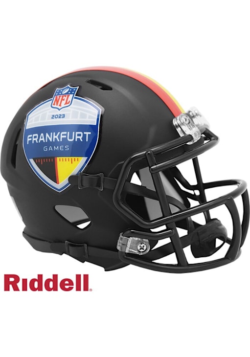 NFL Gear BLACK International Series Frankfurt Games Mini Helmet