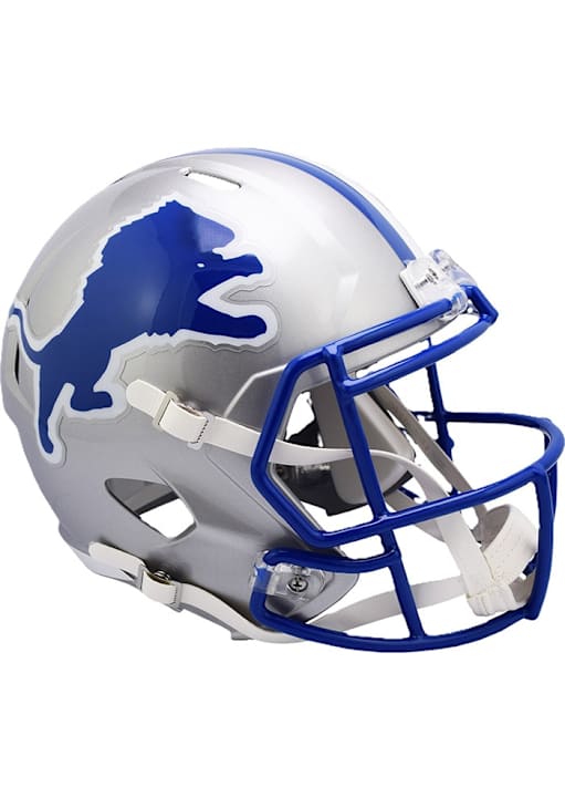 Detroit Lions GRAY Full size Full Size Football Helmet 8560515