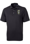 Main image for Cutter and Buck Columbus Crew Mens Black Virtue Eco Pique Short Sleeve Polo