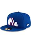 Main image for New Era Quebec Nordiques Mens Blue Retro Basic 59FIFTY Fitted Hat