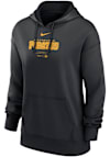 Main image for Nike Pittsburgh Pirates Womens Black Authentic Collection Hooded Sweatshirt