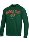 Main image for Under Armour Florida A&M Rattlers Mens Green Rival Long Sleeve Crew Sweatshirt