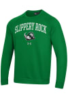 Main image for Under Armour Slippery Rock Mens Green Rival Long Sleeve Crew Sweatshirt