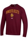 Main image for Under Armour UMD Bulldogs Mens Red Rival Long Sleeve Crew Sweatshirt