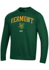 Main image for Under Armour Vermont Catamounts Mens Green Rival Long Sleeve Crew Sweatshirt