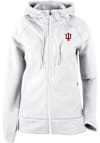 Main image for Womens Indiana Hoosiers White Columbia Pack It Up Long Sleeve Full Zip Jacket