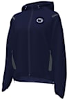 Main image for Womens Penn State Nittany Lions Navy Blue Under Armour Woven Long Sleeve Full Zip Jacket
