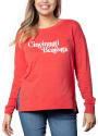 Cincinnati Bearcats Womens Melange Tunic T-Shirt - Red