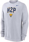Main image for Mens Pitt Panthers White Nike Hail To Pitt Club Fleece Crew Sweatshirt