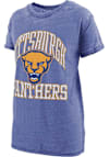 Main image for Pitt Panthers Blue Pressbox Wayne Short Sleeve T-Shirt