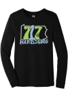 Main image for Summit Sportswear Harrisburg Senators Black 717 City Connect Theme Night 2025 Long Sleeve T Shirt