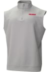 Main image for Mens Wisconsin Badgers Grey Columbia Heat Seal Wickham Hills Vest