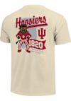 Main image for Indiana Hoosiers Ivory  State Wide Script Mascot Short Sleeve T Shirt