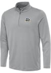 Main image for Mens Drexel Dragons Ash Antigua Reprocess Qtr Zip Pullover