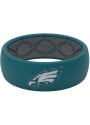 Philadelphia Eagles Groove Life Full Color Silicone Ring - Green