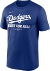 Main image for Nike Los Angeles Dodgers Blue 2025 Postseason Participant Authentic Collection Short Sleeve T Shir..