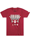 Main image for Indiana Hoosiers Crimson Homefield 2026 Peach Bowl Short Sleeve T Shirt