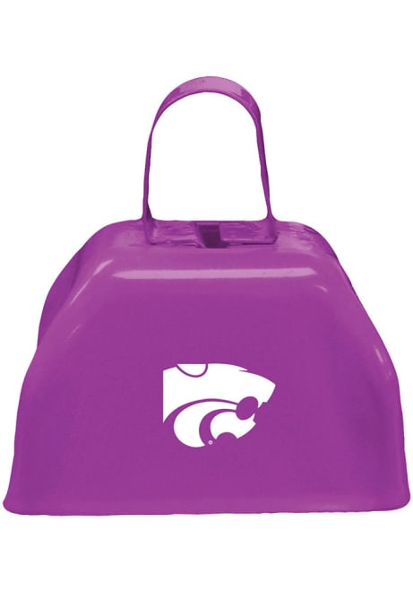 Purple K-State Wildcats 3 inch Cowbell Spirit Necklace