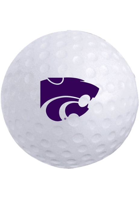 White K-State Wildcats Golf Ball Stress ball