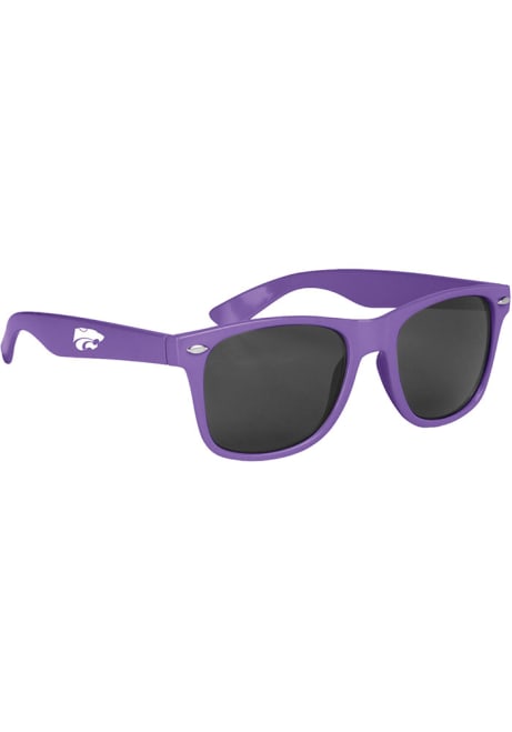 Matte K-State Wildcats Mens Sunglasses - Purple