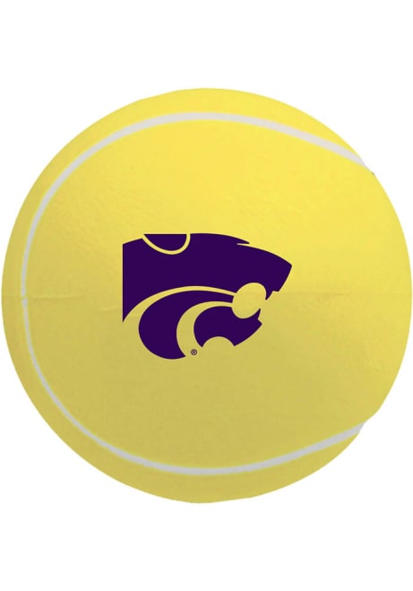 Yellow K-State Wildcats Tennis Ball Stress ball