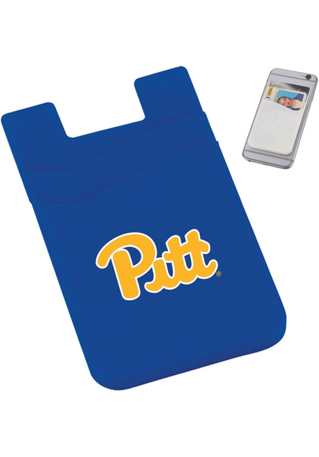 Blue Pitt Panthers Dual Pocket Phone Wallets