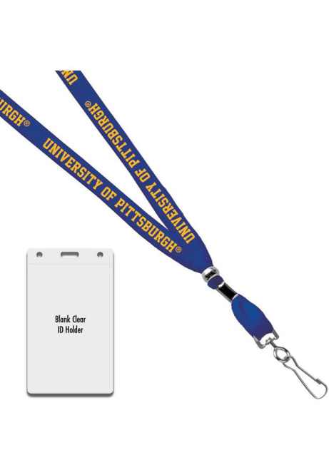 Pitt Panthers Blue J Hook Lanyard